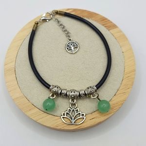 🪷 Handmade Lotus Bracelet